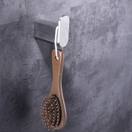 Guangdong Factory SUS304 Gancho para ropa de acero inoxidable montado en la pared de metal Gancho para colgar en níquel cepillado