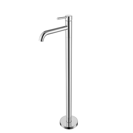 Grifo monomando independiente vendedor caliente del grifo de la bañera del relleno de la tina del baño del soporte del piso libre del Amazonas